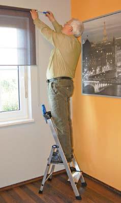NEW Drabina wolnostojąca Safepro Lekka i kompaktowa drabina aluminiowa z wysokim pa³¹kiem i g³êbokimi stopniami, bezpieczna i wygodna w u yciu.