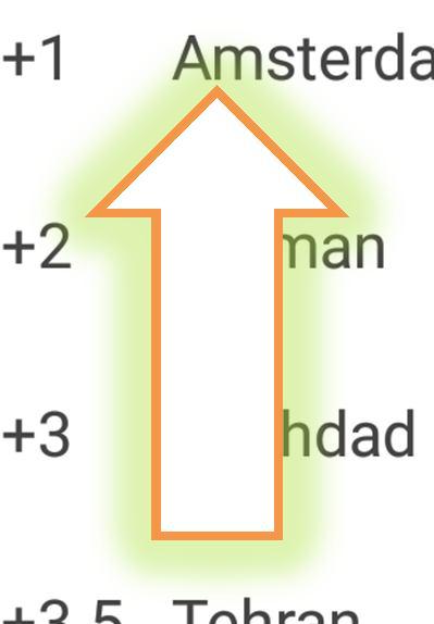 wybieramy UTC+1