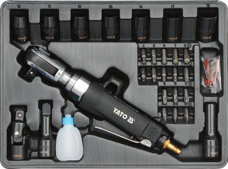 Pneumatic tools / Narzędzia pneumatyczne Ratchet air wrench ruckluft-ratschenschrauber Grzechotka pneumatyczna Пневмотрещотка RO Utahovák vzduchový Préslevegős