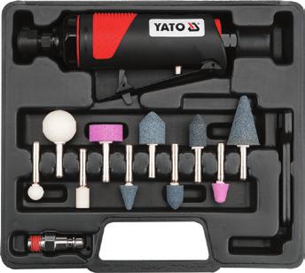 Préslevegős sarokcsiszoló RO Polizor pneumatic Lijadora neumática recta YT-0963 20 ie grinder kit