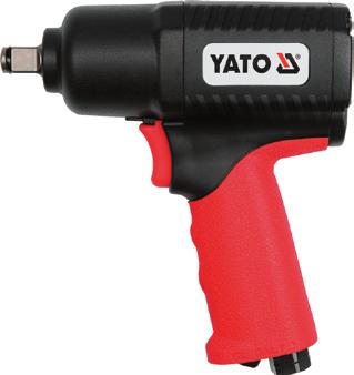Twin hammer impact wrench ruckluft-schlagschrauber Klucz udarowy Ударный пневматический гайковерт Kľúč pneumatický Pneumatikus ütvecsavarozó RO Pistol pneumatic Llave neumática de percusión www.yato.