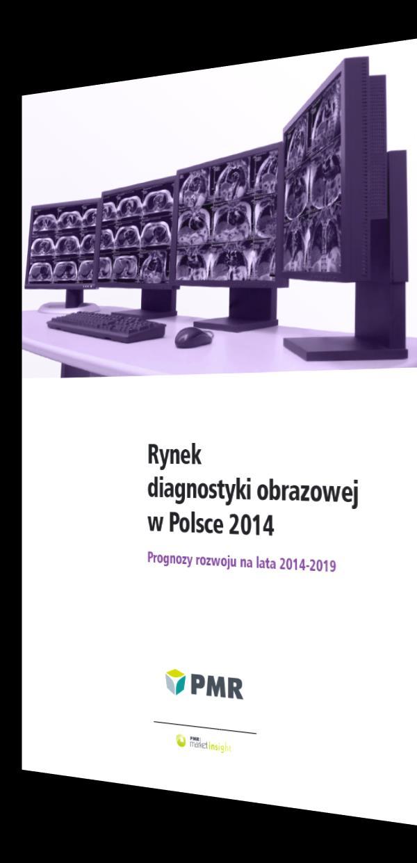 2 Język: polski, angielski Data publikacji: styczeń 2015 Format: pdf Cena od: 1900 Sprawdź w raporcie Jaka jest wartość rynku diagnostyki obrazowej w Polsce i jego segmentów?