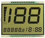 punktowe niestandardowe, robione na zamówienie, uniwersalne wyświetlacze LCD alfanumeryczne (matryca 5x7 punktów), np.