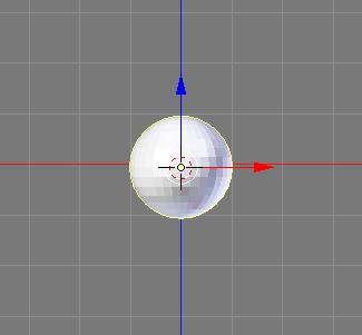 Zauważmy, że z lewej strony okna widoku na dole pojawiła się zakładka Add UV Sphere, w której możemy zmienić parametry dodawanej sfery.