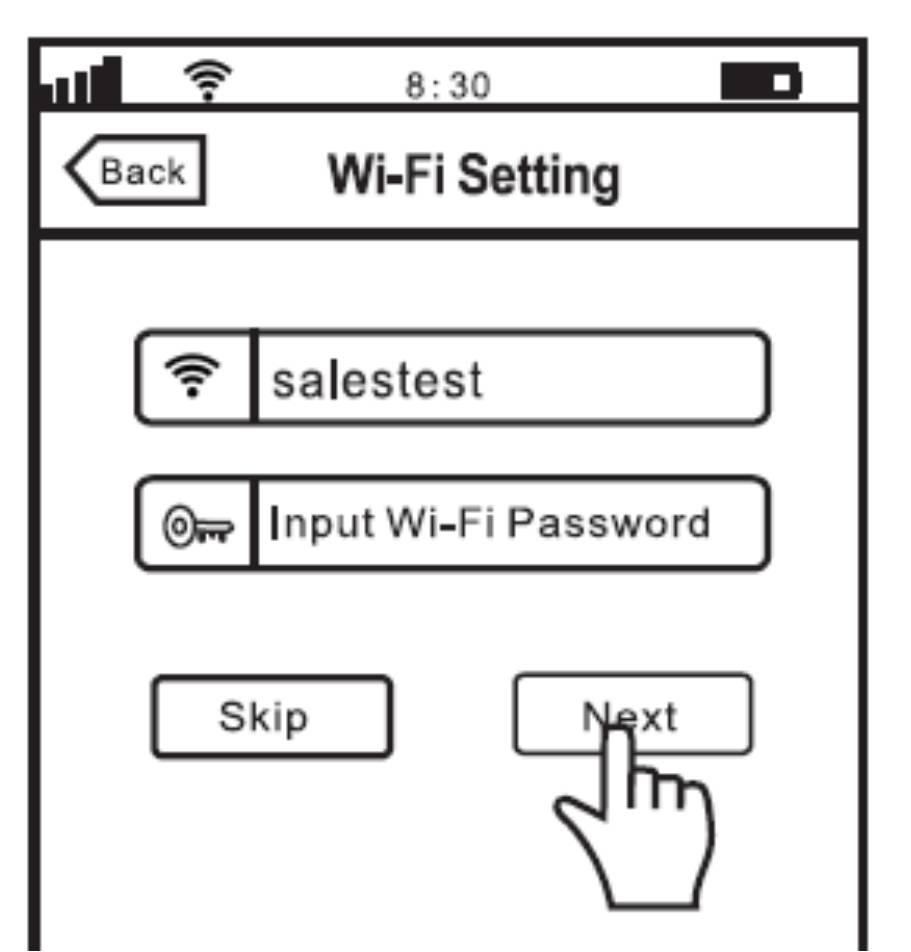 Dla tego też ważne aby w momencie łączenia kamery z wifi być połączonym na telefonie z siecią WiFi 2,4GHz.