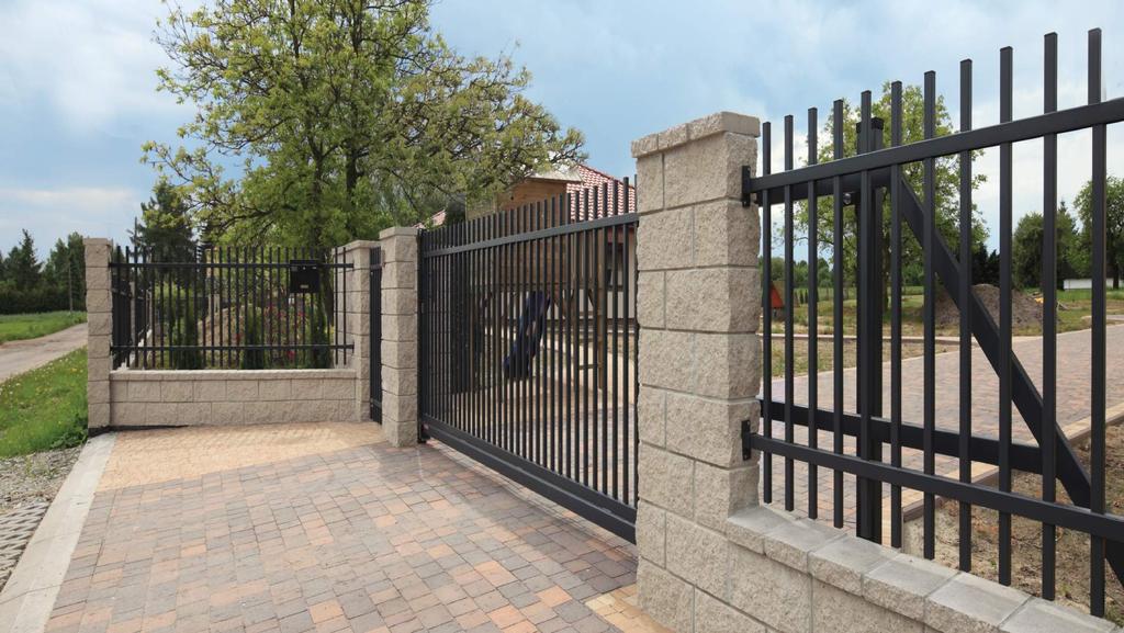 ogrodzenia PALISADOWE PALISADE fences PP 001 MODEL: