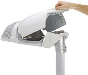Selenium LED: łatwa i elastyczna instalacja Prosta konstrukcja oprawy Selenium LED sprawia, że