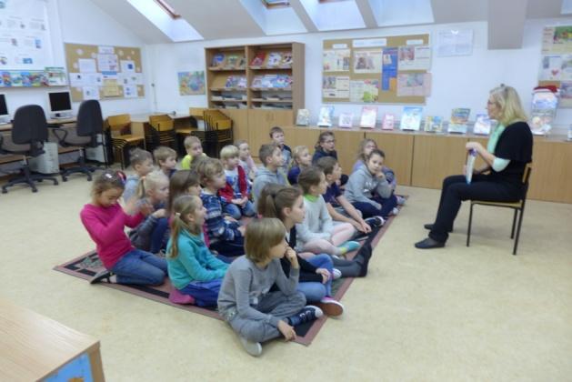 W ramach programu realizowanego przez bibliotekę W dziecięcym świecie wartości cyklicznie odbywały się