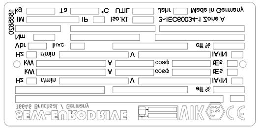 3 Budowa silnika Tabliczka znamionowa, oznaczenie typu 3.2 
