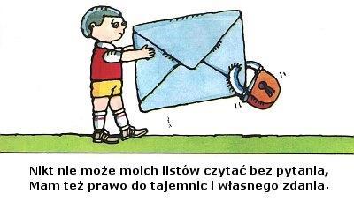 Tak się tu w wiersze poukładały Prawa dziecka na całym świecie, Byście w potrzebie z nich korzystały Najlepiej jak umiecie. Na podst.