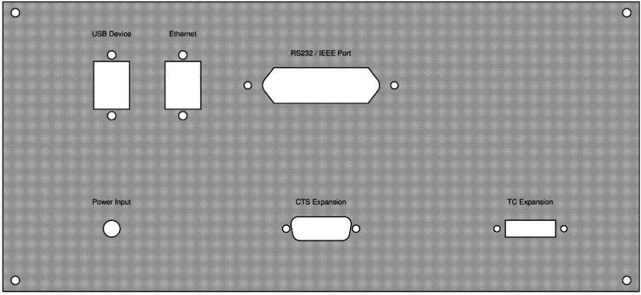 4.5 Panel tylny 4.5.1 Interfejs USB (standardowy) Złącze USB jest montowane standardowo. Komunikacja wymaga instalacji sterownika USB na komputerze.