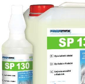 PROFIMAX SP 120 ŚRODEK DO MASZYNOWEGO PŁUKANIA I NABŁYSZCZANIA NACZYŃ - twarda woda Połączenie Profimax SP 110 do mycia zasadniczego i Profimax SP 120 skutecznie usuwa resztki zanieczyszczeń