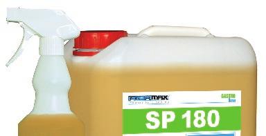 PROFIMAX SP 170 ŚRODEK DO ZABEZPIECZANIA I PIELĘGNACJI STALI NIERDZEWNEJ Nie stosować do powierzchni mające bezpośredni kontakt z żywnością.