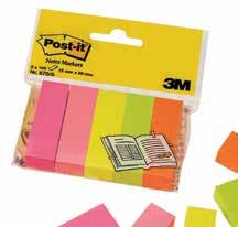 Post-it POST-IT Papierowe znaczniki samoprzylepne do zaznaczania i opisywania stron. Mo na po nich pisaæ i odklejaæ je bez uszkadzania dokumentu.