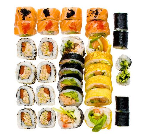 SYRENKA California Gold California Ebi Ten Futomaki