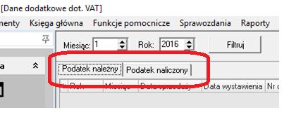 Strona 19 z 21 Moduł ewidencji danych dodatkowych do deklaracji VAT oraz JPK Moduł danych dodatkowych do deklaracji VAT oraz JPK dostępny z menu głównego w programie ifk: