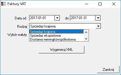 W przypadku generowania korekty dla pliku JPK_VAT należy oznaczyć na formatce: