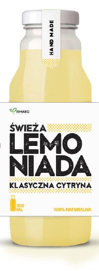 Świeża Lemoniada Cytryna Klasyczna Lemoniada - Cytryna Klasyczna (niegazowana) Napój owocowy z soku z tłoczonych cytryn.