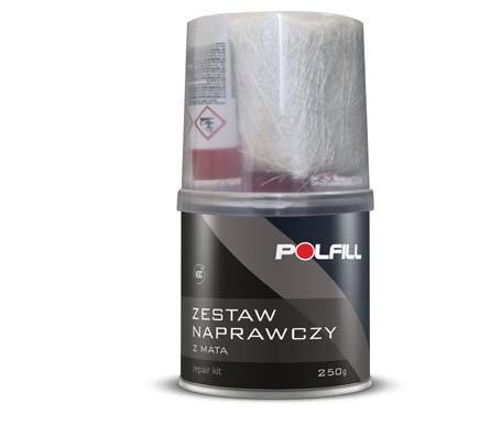 poliestrowe 1 kg 6 ŻYWICA POLIESTROWA 1 kg 6 ZESTAW NAPRAWCZY Przeznaczony do