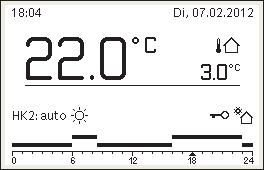 Podstawy obsługi 4 4.2 Przegląd symboli na wyświetlaczu 2 1 3 4 5 6 8 7 6 720 807 410-60.1O Rys. 11 Przykład ekranu standardowego w przypadku instalacji z kilkoma obiegami grzewczymi rys. 11, str.