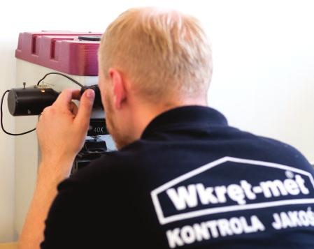 100-procentowa kontrola wkrętów