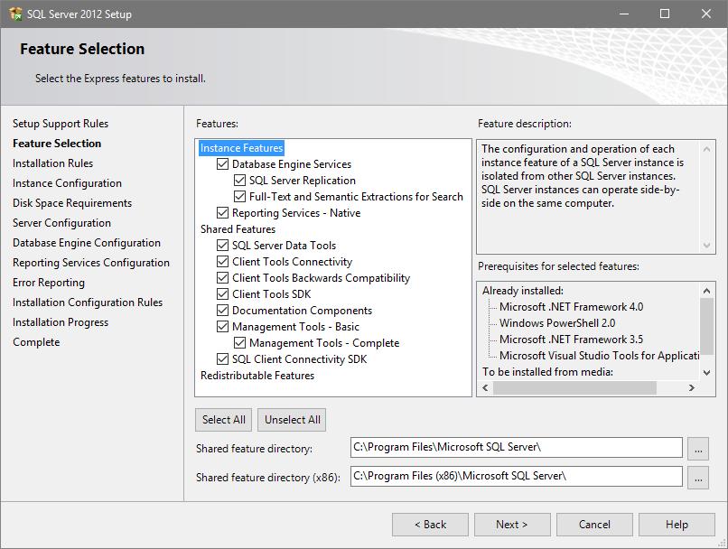 Instalacja i konfiguracja Microsoft SQL Server 2012 Express 5/13 8.