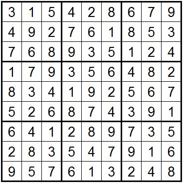 7. PINOCCHIO SUDOKU Obowiązują zasady klasycznego sudoku.