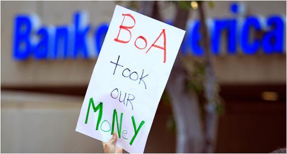 Kary dla banków za oszukiwanie klientów Bank of America za oszukiwanie klientów w latach 2007-2009, polegające na sprzedaży obligacji opartych na