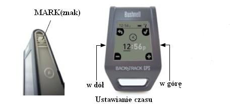 Czas jest wyświetlany, ale może być konieczna zmiana strefy czasowej.