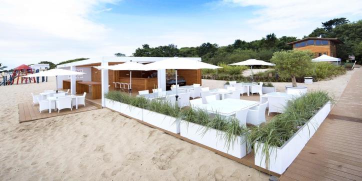 plaży