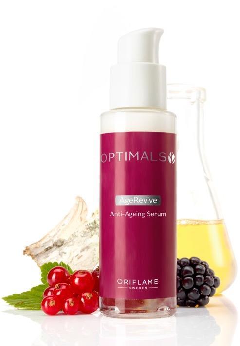 Serum Optimals Age Revive Anti-Ageing 9 na 10 kobiet potwierdza błyskawiczne wygładzenie powierzchni skóry* 8 na 10 kobiet potwierdza błyskawiczne