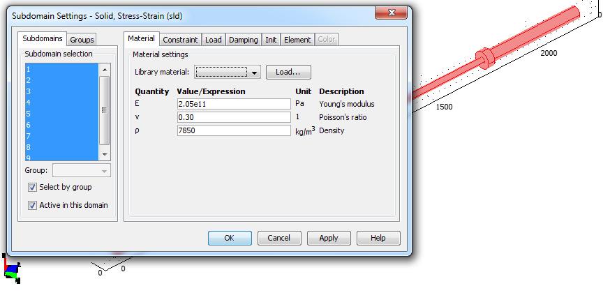 programie COMSOL Multiphysics 3.4.