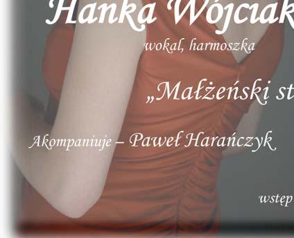 Majowy program jeszcze dopracowujemy, ale już dziś zapraszamy 19 maja na koncert Hanki Wójciak, a 20 maja na kolejny Turniej piłki nożnej o Puchar Wójta Żabiej Woli.