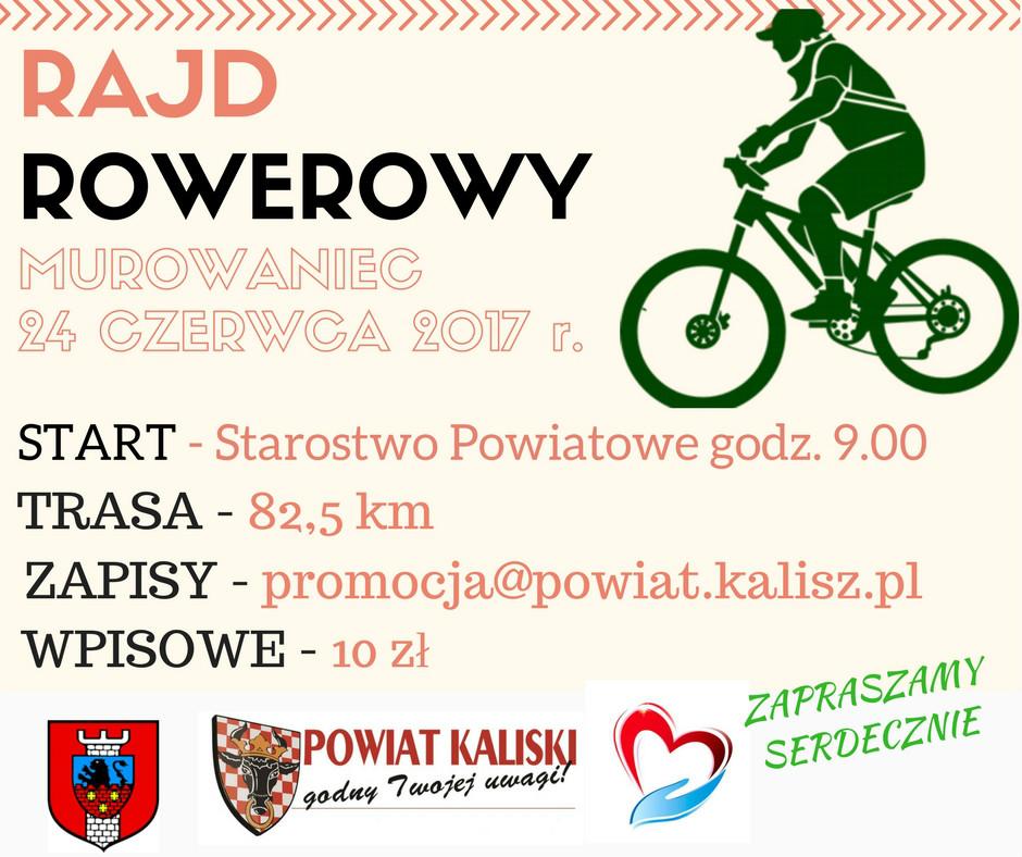 Zapraszamy na Rajd Rowerowy Murowaniec 2017 REGULAMIN RAJDU ROWEROWEGO MUROWANIEC I. Cel rajdu: 1. Propagowanie aktywnych form wypoczynku oraz zdrowego trybu życia. 2. Promowanie walorów Obszaru Chronionego Krajobrazu Doliny rzeki Swędrni.