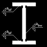 Załączniki Moment bezwładności względem osi y-y [cm 4 ] Moment bezwładności względem osi z-z [cm 4 ] Iyb = 16270.00 Izb = 1043.00 Stal S 275 Granica plastyczności [MPa] fyb = 275.