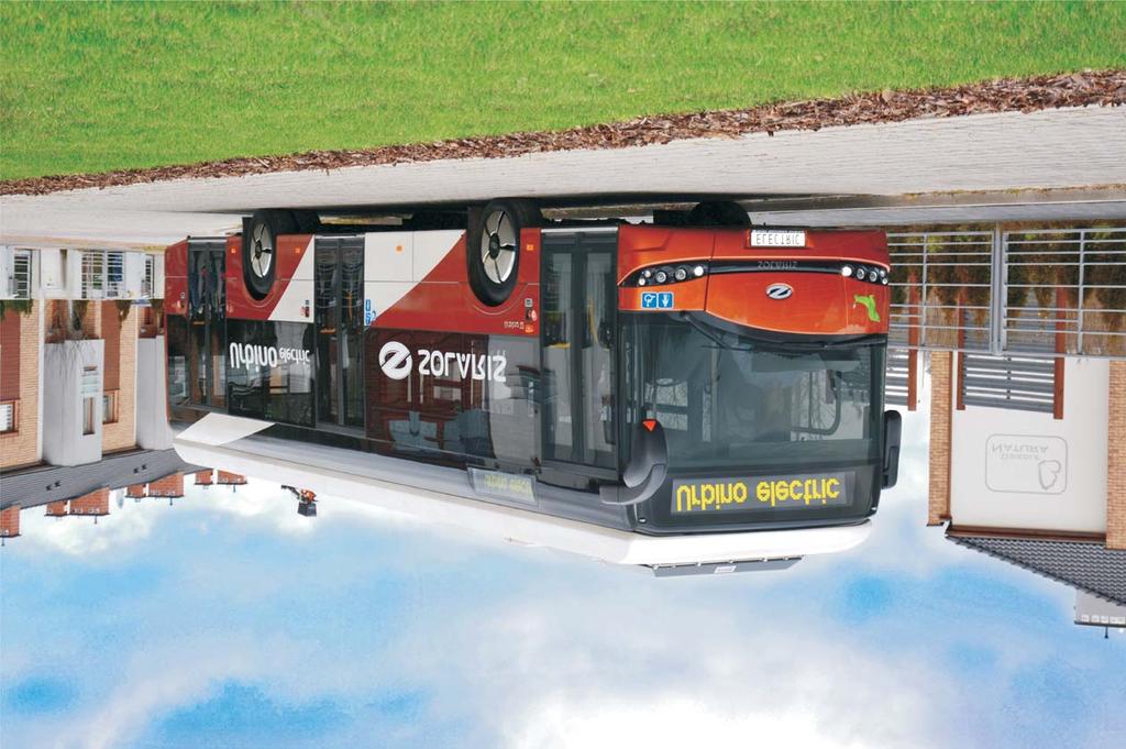 Tadeusz Dyr, Joanna Pastuszka Rekordowy rok Solarisa Solaris Urbino 12 electric z innowacyjnym systemem ładowania dachowego baterii nagrodzony złotym medalem na TransExpo 2013 W 2013 roku firma
