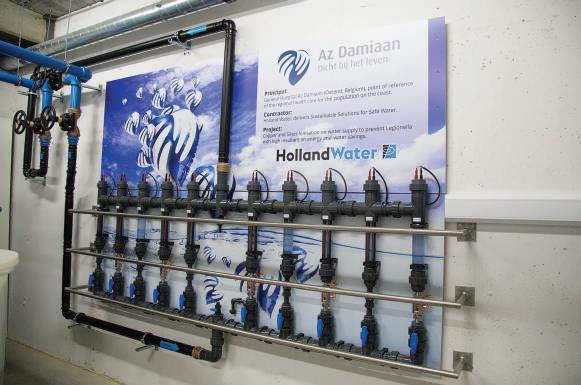 Holland Water Firma Holland Water przez lata była aktywna w dziedzinie uzdatniania wody pitnej i lodowej.
