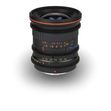 12 Obiektyw Tokina 11-16mm/F3.0 Typ obiektywu - Szerokokątny zoom Ogniskowa 11-16 mm F 3.0 Pole widzenia 104-82 O Ostrość od 0.