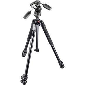 46 Statyw Manfrotto 055X PROB + 804RC2 Maksymalna wysokość robocza 177 cm Minimalna wysokość robocza 7