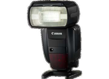 54 Lampa Canon Speedlite 600EX-RT Wyzwalanie radiowe z 30 m Wykorzystanie 15