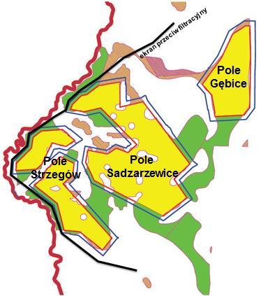 32 Z. Kasztelewicz, M. Zajączkowski, M. Sikora Rys. 2. Wydzielone pola eksploatcyjne: Sadzarzewice, Strzegów i Gębice [Kasztelewicz i in. 2011] Fig. 2. Seperated of exploitation panels: Sadzarzewice, Strzegów and Gębice [Kasztelewicz i in.