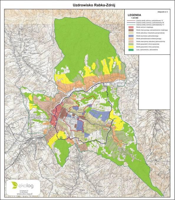 2.5. Mapa sytuacyjna obszaru objętego Planem Rysunek 1 Mapa obszaru objętego Planem