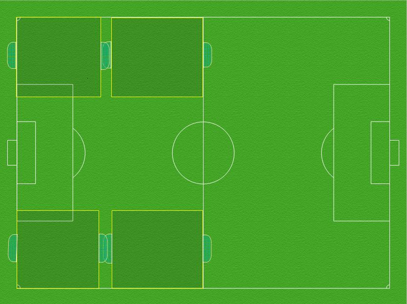 PRZEPISY: CZAS GRY: 3X10 ILOŚD ZAWODNIKÓW 4x4 PIŁKA NR 3 BOISKO 24-30x18-20m.