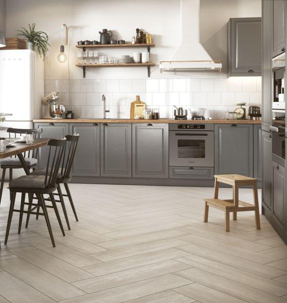 Nordic Oak white Vintage