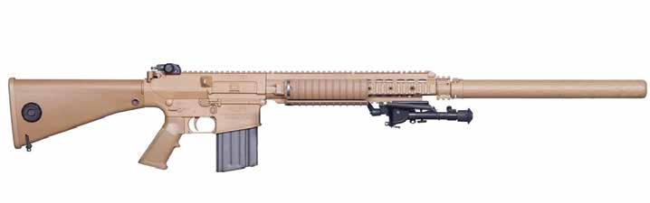 Snajperski M-110 (M-110 SASS) jest karabinem precyzyjnym na 7,62 mm x 51 NATO, samopowtarzalnym, o automatyce SR-25 APR ADVANCED PRECISION RIFLE 508 mm, 5 bruzd prawoskrętnych, skrawanych, o skoku