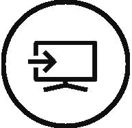 Podstawowe informacje Przesyłanie strumieniowe treści na zarejestrowany telewizor.