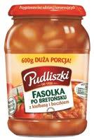 600 g 5,26 Fasolka po bretońsku z
