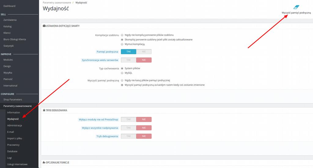 5 Aktualizacja modułu Gdy pojawi się nowa wersja modułu, należy pobrać najnowszą wersję ze strony Przelewy24 i tak jak w przypadku instalacji: przejdź do menu Moduły (panel administratora sklepu)