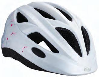 BB2929172881 1700295 biały mat M (52-58cm) BHE-28 BB2929172882 1700295 biały mat L (58-62cm) BHE-28 niebieski mat zielony czarny mat serduszka kwiaty Policja Panda Biedronka BBB Boogy Dzięcięcy kask
