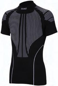 ciepła i świeżości n Obróbka QuickDry BB2981891212 1700229 męska XS/S BB2981891213 1700229 męska M/L BB2981891214 1700229 męska XL/XXL BBB ThermoLayer Podkoszulka z krótkim rękawem dla